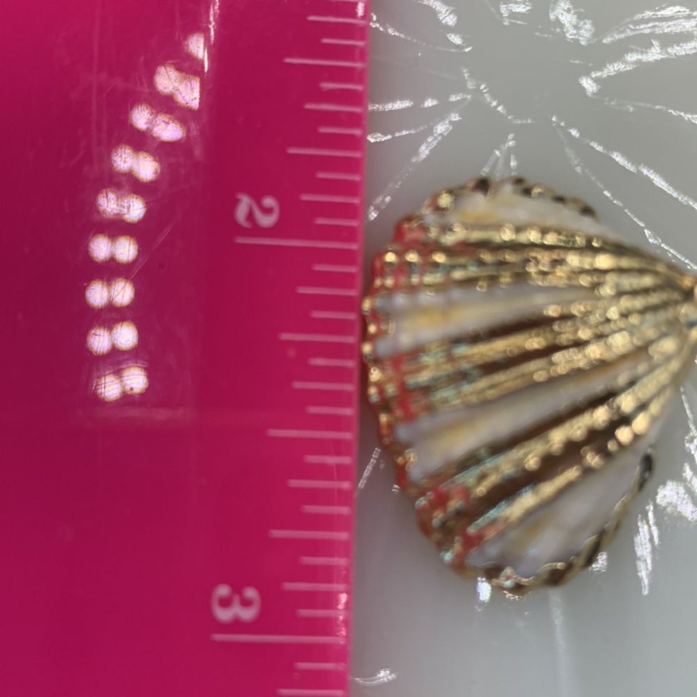 Gold Shell Pendant - Picture 3 of 4